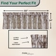 thumbnail image 3 of Park Designs Birch Forest Valance 14"L, 3 of 6