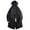Black, variant on Mens Winter Coat Longline Hooded Windbreaker Coat Autumn Winter Thickened Casual Outerwear Jacket Windproof Warm Jackets for Men Black XL