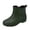 Army Green, variant on Rain Boots for Women Waterproof Ankle Boots with Pull Tab and Grip Resistant Sole