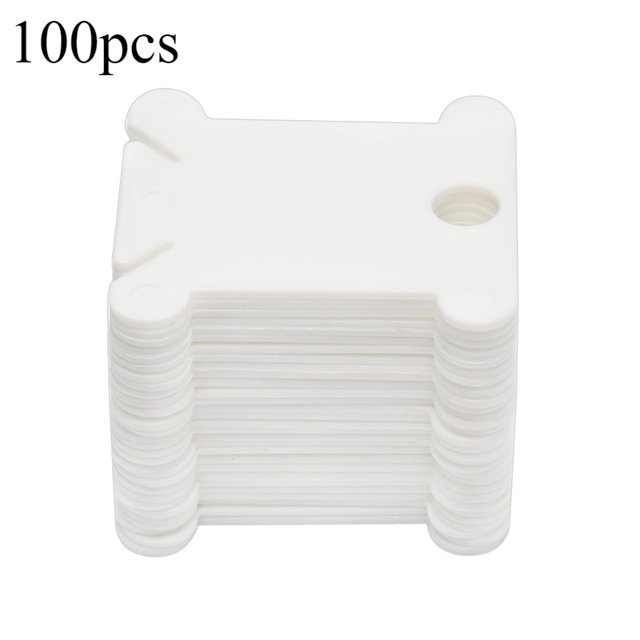 Plastic Embroidery Floss Organizer Cards, Thread Holder Bobbins for Cross Stitch, Sewing and DIY Crafts