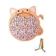 thumbnail image 1 of Rompecabezas de madera para adultos, rompecabezas de animales, adorno decorativo, juego familiar creativo Gato boca grande, 1 of 9