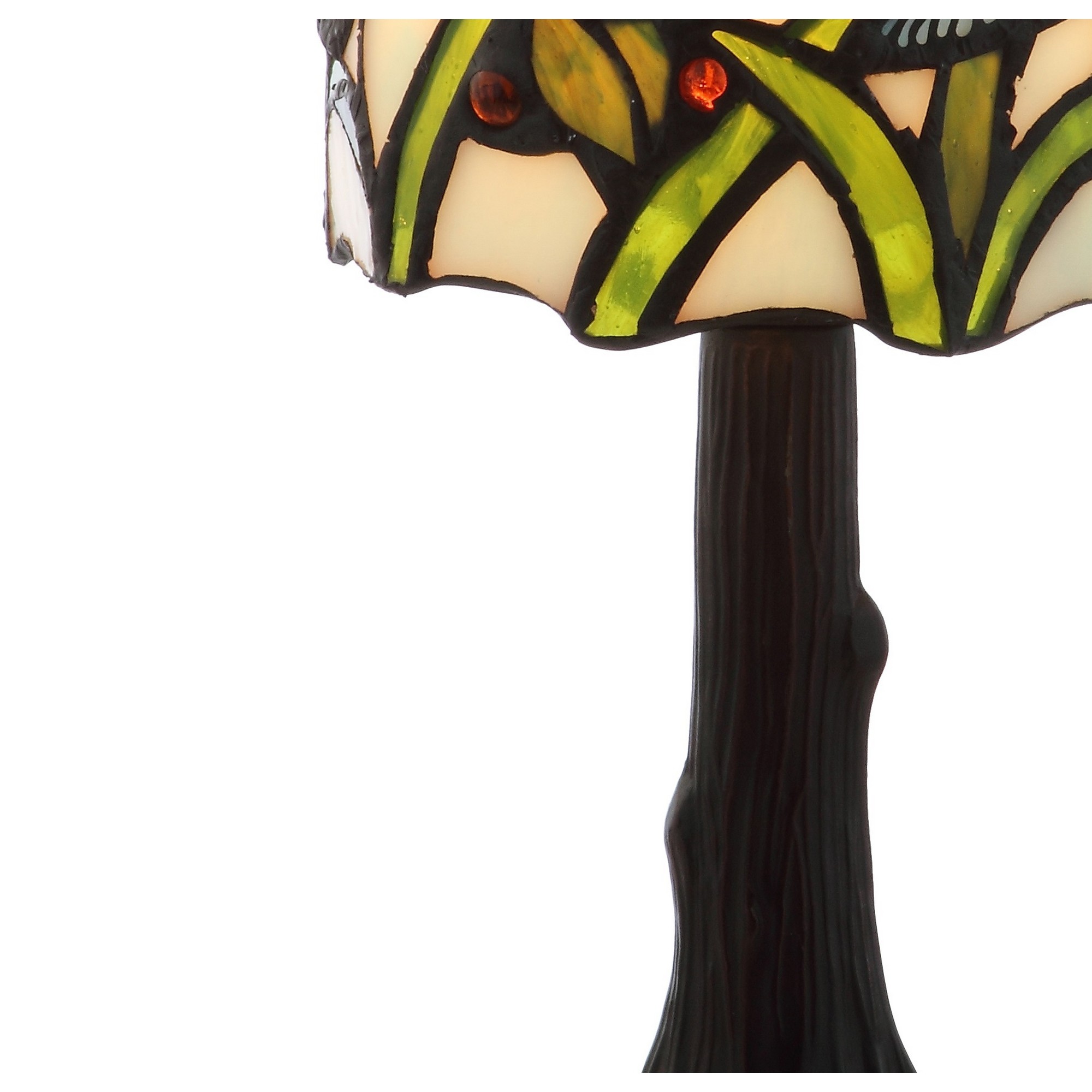 Hummingbird Tiffany-Style 12" LED Table Lamp, Bronze - image 3 of 5