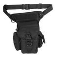 thumbnail image 1 of Bolsa de Muslo, Bolso de Pierna Negra Oxford Finamiento impermeable para el Ciclismo, 1 of 7
