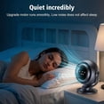 thumbnail image 1 of Mini Desk Fan,Oscillating Air Circulator Fan High Wind Speed Cooling Fan,Protable Touch Bladeless Fan for Home Travel, 1 of 7