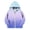 Light Blue, variant on YUANxueke Kids Gradient Color Jackets Zip Up Hoodies Fashion Loose Sweatshirts with Pockets Outfits,Black,4-5 Years