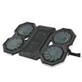 thumbnail image 1 of Inteprter Motor turbocompresor de bajo ruido negro, 6 ventiladores para disipación de calor silenciosa, parte inferior equipada plegable Juegos de teclado y mouse para computadora F12-Edición estándar, 1 of 6