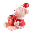 thumbnail image 2 of Miniatura Navidad Tema Micro Paisaje Resina Decoración Artesanía 18 Cerdito Zulema Decoración en miniatura, 2 of 8