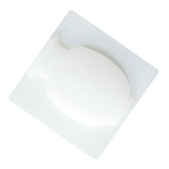 White Flower Vase Fridge Sticker Clear Vases for Flowers Magnet