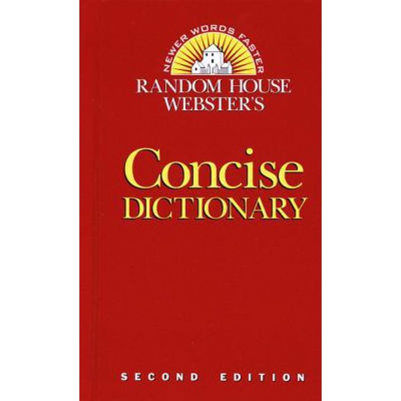Pre-Owned Random House Webster's Concise Dictionary (Hardcover) 0679458557 9780679458555