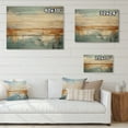 thumbnail image 4 of Designart "Coastal Beach Sand II" Modern Print on Natural Pine Wood, 4 of 5