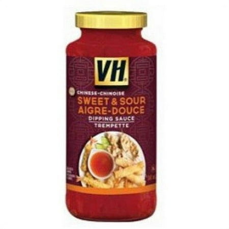 VH Sweet & Sour Dipping Sauce  341mL/11.5oz  Jar  {Imported from Canada}