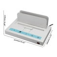 thumbnail image 2 of A4 Book Binding Machine Melt Glue Book Paper Binder Puncher USA Stock Brand, 2 of 13