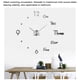thumbnail image 5 of Reloj de pared Inteprter Negro Decoración colgante habitación interesante, 5 of 6