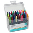 Pen+Gear Permanent Markers, Fine + Ultra Fine Tip, Assorted Colors, 50