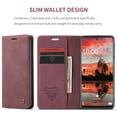 thumbnail image 6 of Galaxy A53 5G Wallet Case, TECH CIRCLE PU Leather Flip Folio Case with Card Holders RFID Blocking Kickstand Shockproof TPU Inner Shell Phone Cover for Samsung Galaxy A53 5G 6.5 inch 2022, Winered, 6 of 9