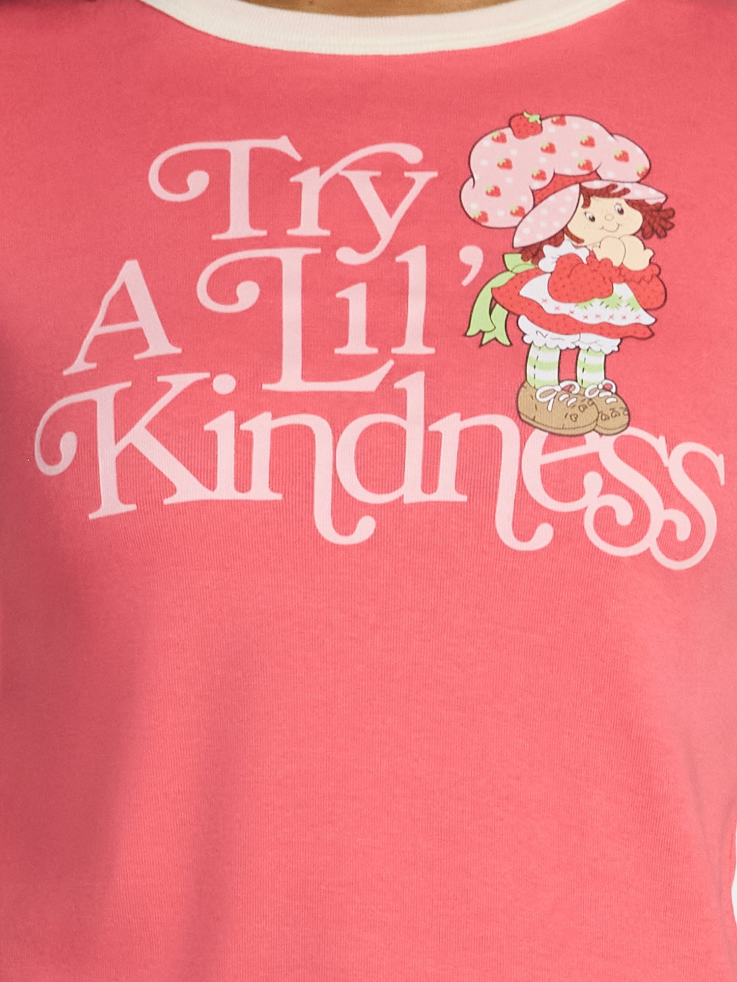 Strawberry Shortcake, Junior's Graphic T-Shirt, Lil Kindness, Sizes XXS-XXL