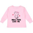thumbnail image 3 of Inktastic Mimi and Poppy Grandchild Cat Girls Long Sleeve Toddler T-Shirt, 3 of 5