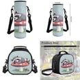thumbnail image 7 of Uorisanigo School bag for Boys Girls, Mushroom Raccoon Backpack with Lunch Bag Pencil Pen Case Water Bottle Bag 4 in 1 Bookbag Set Universal Fit Elementary School, 7 of 7