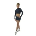 thumbnail image 2 of (Price/each)Pizzazz 7600 Adult Crop Top-GOL-AL, 2 of 4