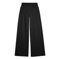 thumbnail image 4 of CAIVO Yoga Pants Women Workout High Waist Athletic Gym Pilates Leggings Stretch Solid Color Running Fitness Trousers , Black, 4 of 4