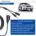 thumbnail image 4 of Cable de carga auxiliar, adaptador de música de 3,5 mm para Mercedes Benz, 4 of 5