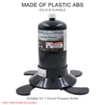 thumbnail image 3 of Gas Gas Carteridge Plastic Base Bracket Gas Bottle Fixed Support Propane Cylinder Base Replacement for Camping, 3 of 7