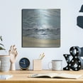 thumbnail image 6 of Luxe Metal Art 'Playful Wave' by Silvia Vassileva Metal Wall Art, 12" x 12", 6 of 9