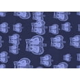 thumbnail image 1 of Ahgly Company Machine Washable Indoor Rectangle Transitional Midnight Blue Area Rugs, 2' x 3', 1 of 7