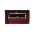 thumbnail image 4 of Buxton  Tooled Leather Organizer Clutch (Women's), 4 of 5