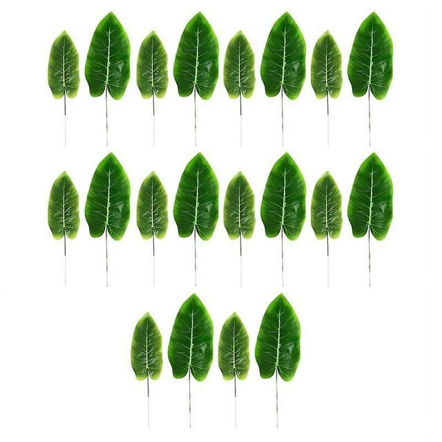20 plantas artificiales.