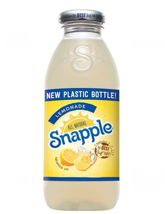 Snapple Lemonade 16 fl oz (24 Plastic Bottles)
