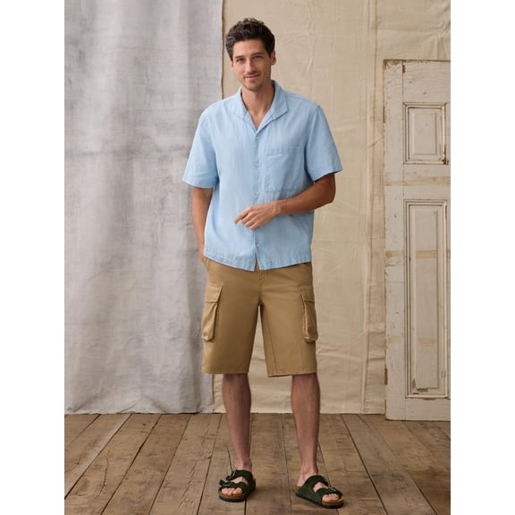 Levi Strauss Signature™ Men's and Big and Tall Loose Cargo Shorts, 12" Inseam