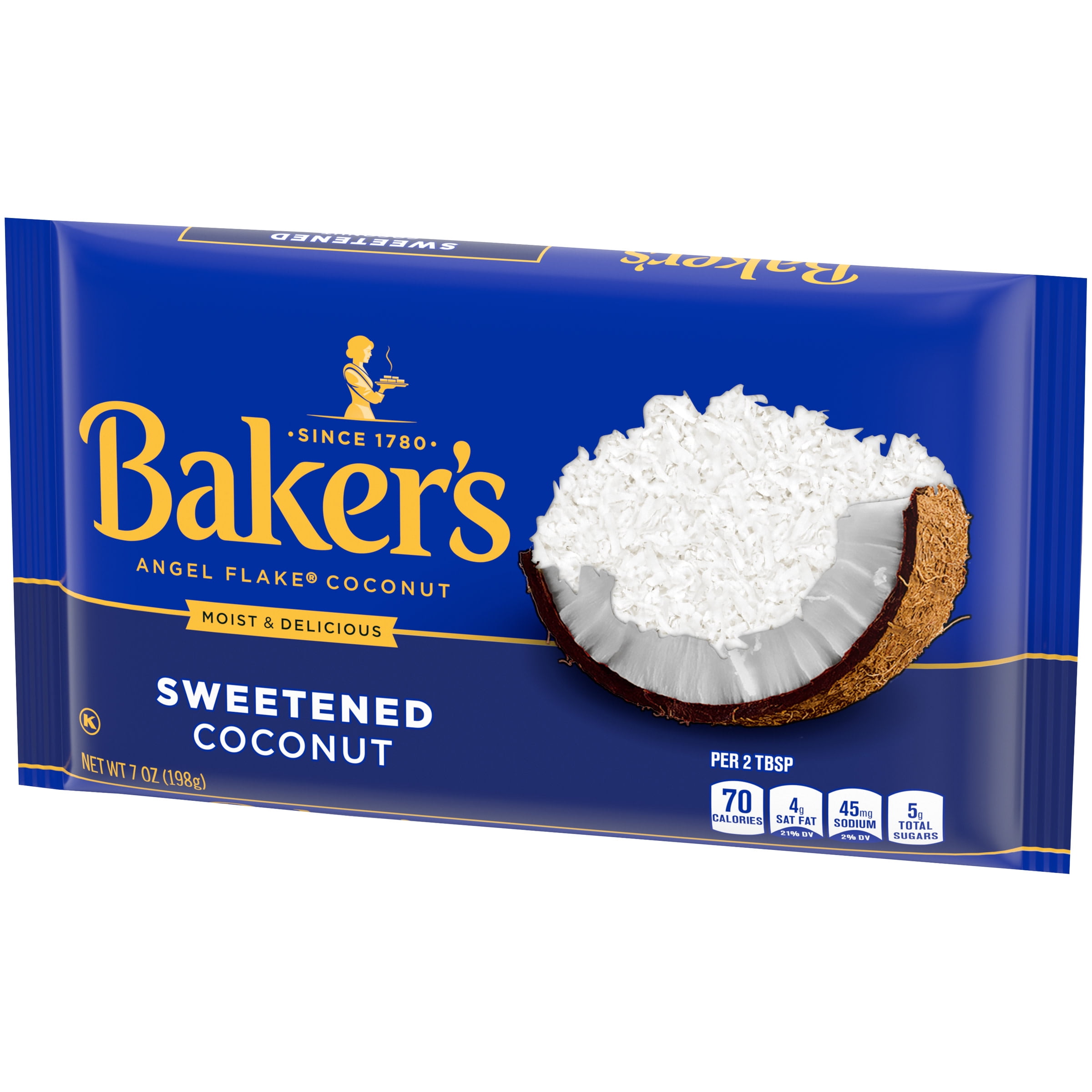 Baker’s Sweetened Angel Flake Coconut, 7 oz Bag