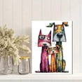 thumbnail image 2 of QISVANSET Whimsical Animals Canvas Wall Art 15.75x11.81 Inches, 2 of 5