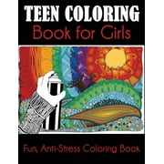 DYLANNA PRESS Teen Coloring Book for Girls (Paperback)