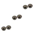 thumbnail image 3 of Guardoinrt 2Pcs 60mm Desk Table Grommet Cable Port Wire Hole Cover Efficient Cable Management Bronze 3Set, 3 of 6