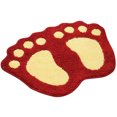 thumbnail image 2 of Cute Foot Pads Soft Microfiber Bathroom Rug Non Slip Doormat Cute Large Doormat Absorbent Carpet for Bedroom Kitchen Carpet, 2 of 7