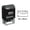 Black, variant on Printtoo Office Stationery Self Inking Faxed By Text Date And Sign Space Dater Rubber Stamp-Black