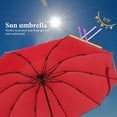 thumbnail image 3 of IFANLANDOR Folding Umbrellas Red 1Set Reflect Light Outdoor Use for Sunny Days, 3 of 4