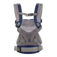 thumbnail image 2 of Ergobaby Porte-Bébé en Maille d'Air 360 - Bleu Français, 2 of 9