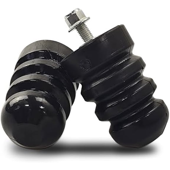 Rear Leaf Spring Bumpers, Rear Bump Stops Fit for Ford 2005-2016 F250, 2005-2019 F350, 2000-2005 Excursion (1Pair)