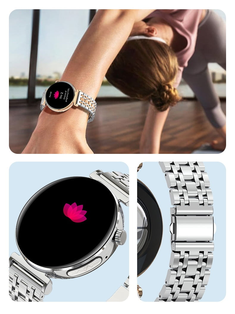 VAYKAL Smart Watch Fitness Tracker for Android and iPhone Multiple Sports Modes Pedometer Timer Stopwatch Make/Answer Calls Message Notifications IP67 Waterproof