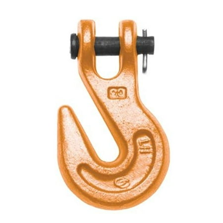 

Campbell 473 Series Clevis Grab Hooks 1/2 in 12 000 lb Painted Orange