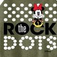 thumbnail image 3 of Disney - Mickey & Friends - Minnie Mouse - Rock the Dots - Juniors High Neck Tank Top, 3 of 5