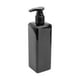 thumbnail image 2 of Botella de jabón líquido, champú, loción, dispensador de gel de ducha, contenedor vacío, 500 ml, color negro., 2 of 5