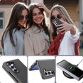 thumbnail image 5 of for Samsung Galaxy Z Fold 5 Case Liquid Silicone Case Dual Layer Hybrid Hard PC Soft Silicone Gel Rubber Bumper Slim Fit Shockproof Protective Phone Case for Samsung Galaxy Z Fold 5 5G, Black, 5 of 6