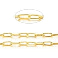 thumbnail image 3 of Cadena de tón Sunnimix 16 pies chapado en oro para joyas DIY, 3 of 5