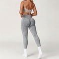 thumbnail image 6 of 3D Anti Cellulite Leggings Resistance Band Leggings Skin-Friendly Scrunch Butt Compression Legging Sculpting Yoga Fitness Pants Workout Yoga Pants Smile Contour Activewear Tights Light Ashy S, 6 of 7