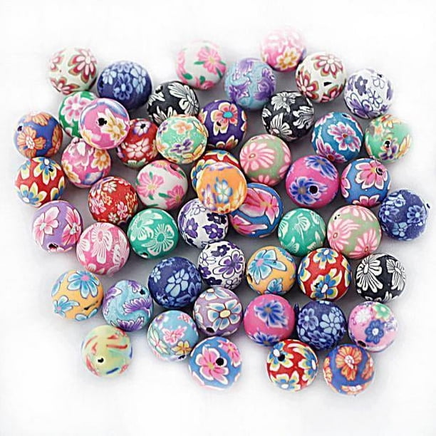 3x50 piezas de arcilla floral accesorios artesanales 10 mmx1.5 mm 6 piezas