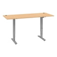 thumbnail image 2 of BBF Move 40 - Sit/standing desk - rectangular - natural maple, 2 of 12